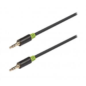 Kábel audio JACK 3.5 mm - JACK 3.5 mm 1 m KÖNIG KNA22000E10