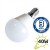 LED žiarovka G45 E14 230V 5W - biela teplá (záruka 3 roky) (DVZLED)