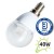 LED žiarovka G45 E14/230V 5W (Pc) - biela teplá, čirá (záruka 3 roky)