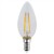 Žiarovka LED sviečka E14 4W RETLUX RFL 220 teplá biela, filament