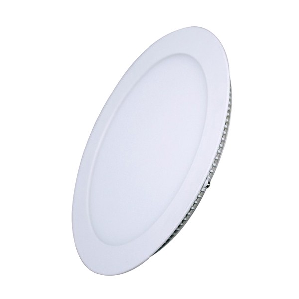 LED mini panel podhľadový 12W, 900l, 4000K, tenký, okrúhly, biely WD106 Solight