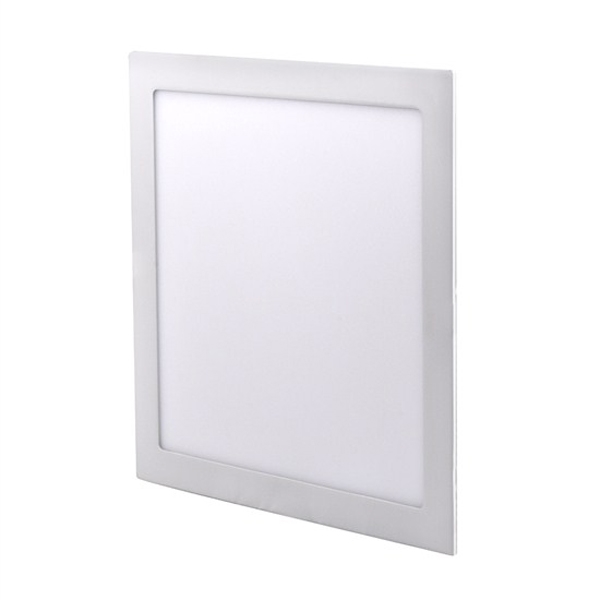 LED mini panel, podhľadový, 24W, 1800lm, 3000K, tenký, štvorcový, biely WD125 SOLIGHT