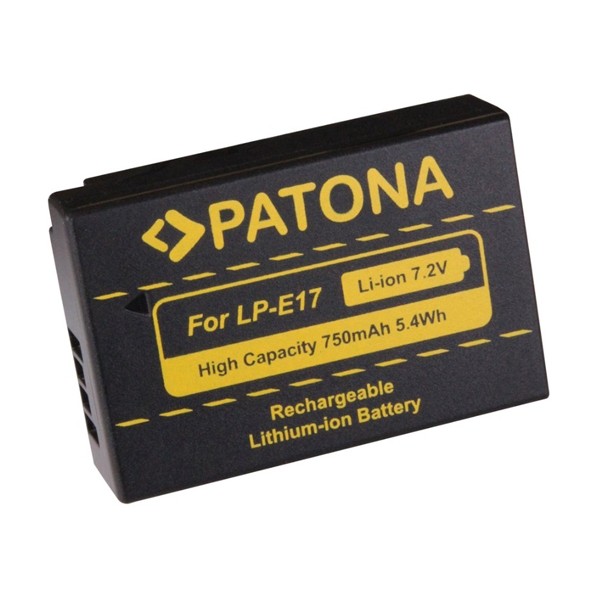 Batéria foto CANON LP-E17 750mAh PATONA PT1250