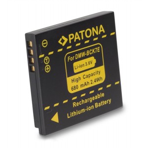 Batéria foto PANASONIC DMW-BCK7E 680mAh PATONA PT1091