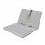 Púzdro na tablet 7" s klávesnicou s micro mini USB, biele