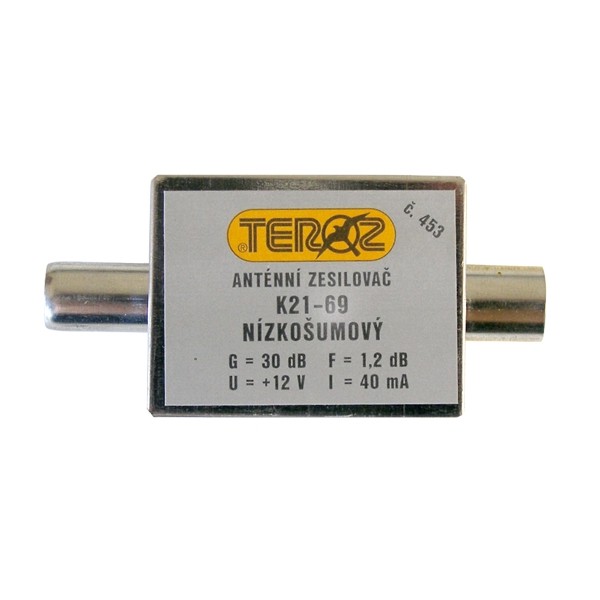 Antenný zosilňovač UHF 30dB IEC Teroz