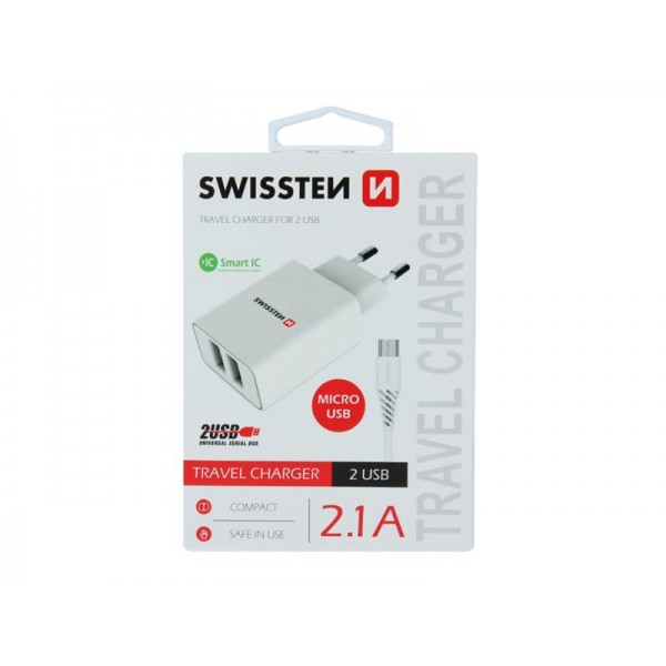 Adaptér USB SWISSTEN SMART IC 22051000