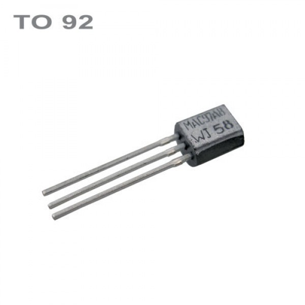 BC327-40 PNP 45V,0.5A,0.8W,80MHz TO92