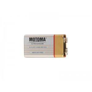 Batéria (9V) alkalická MOTOMA Ultra Alkaline 9V