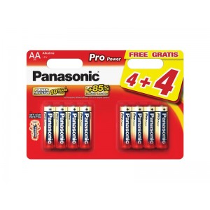Batéria AA (R6) alkalická PANASONIC Pro Power LR6 8BP