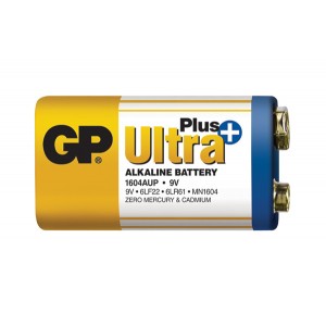 Batéria GP Ultraalkalická Plus 9V blok