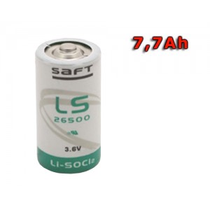 Batéria SAFT LS 26500 lítiový článok STD 3.6V, 7700mAh