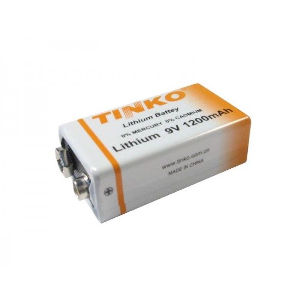 Batéria TINKO ER9 (6F22) 9V lithiová 1200mAh