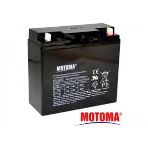 Batéria olovená 12V/20Ah MOTOMA bezúdržbový akumulátor