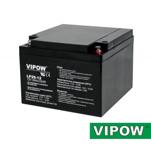 Batéria olovená 12V/26Ah VIPOW