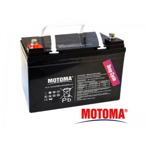 Batéria olovená 12V/33Ah - Trakčná MOTOMA bezúdržbový akumulátor