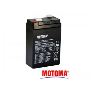 Batéria olovená 6V/ 2,8Ah MOTOMA bezúdržbový akumulátor
