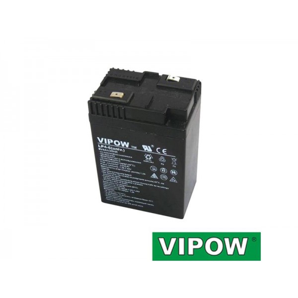 Batéria olovená 6V/ 4.0Ah VIPOW