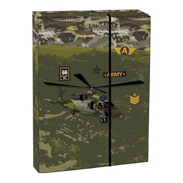 Box na zošity A4 Army STIL