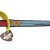 Detský rytiersky meč TEDDIES penový 53cm