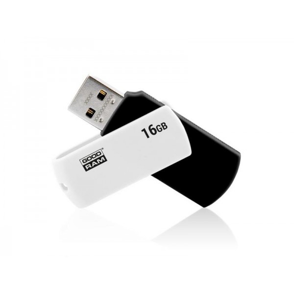 Flash disk GOODRAM USB 2.0 16GB biely a čierna