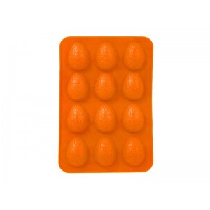Forma na pečenie ORION Vajíčka silikón oranžová