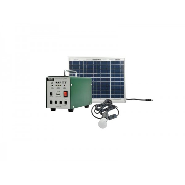 Fotovoltaický prenosný solárny systém MOTOMA 20W (AGM)