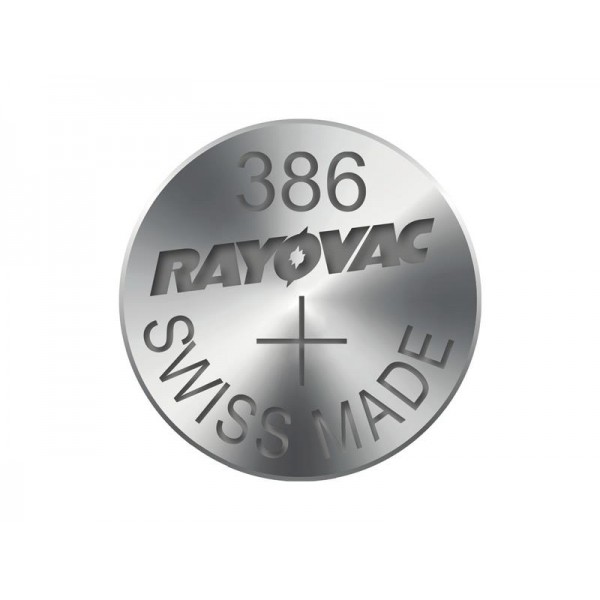 Gombíková batéria do hodiniek RAYOVAC 386
