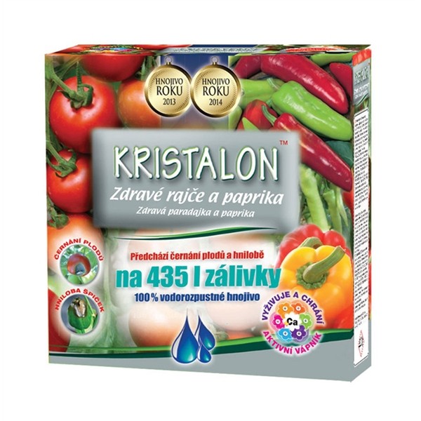 Hnojivo kryštalické KRISTALON zdravá paradajka a paprika 0.5kg