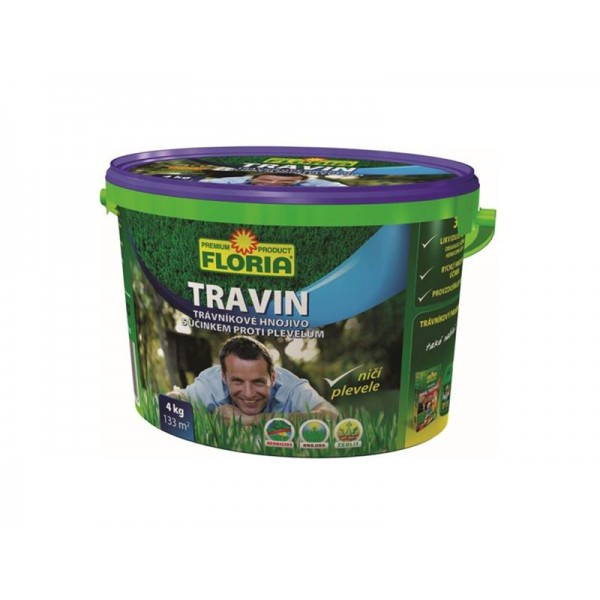 Hnojivo trávníkové AGRO TRAVIN 4kg