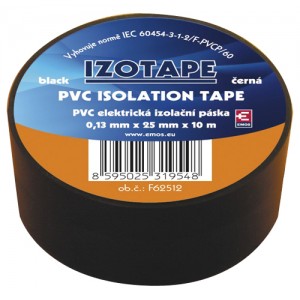 Izolačná páska PVC 25 10m čierna