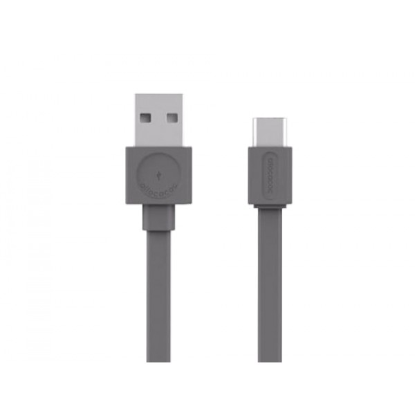 Kábel ALLOCACOC USB/USB-C 1.5m šedý