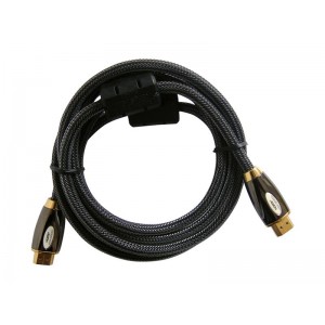 Kábel HDMI - HDMI 5m HQ (gold,ethernet,filter) 4K