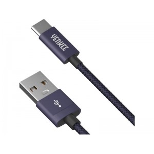 Kabel USB A 2.0 - USB C 1m YENKEE YCU 301 BE