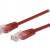 Kábel UTP 1x RJ45 - 1x RJ45 Cat5e 1m RED VALUELINE VLCT85000R10