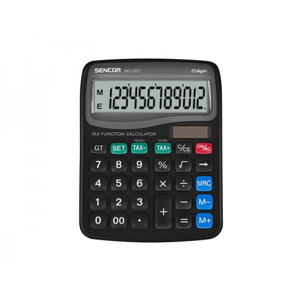 Kalkulačka stolná SENCOR SEC 352T/12