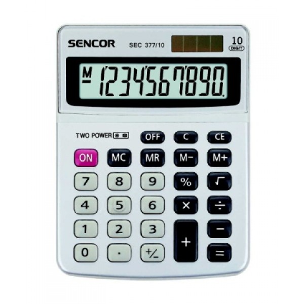 Kalkulačka stolová SENCOR SEC 377 10 DUAL
