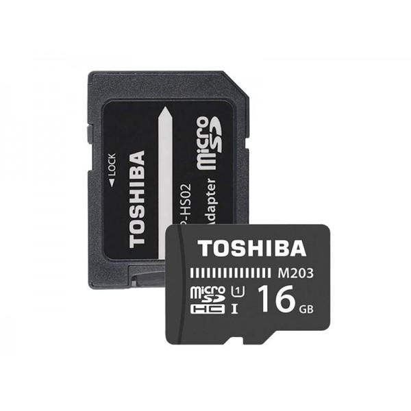 Karta pamäťová TOSHIBA micro SD UHS-I 16 GB s adaptérom