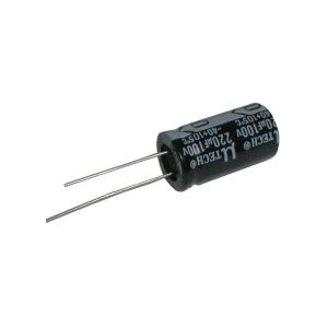 Kondenzátor elektrolytický 220M 100V 13x25-5 105*C rad.C