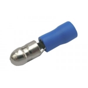 Konektor kruhový 5mm, vodič 1.5-2.5mm modrý
