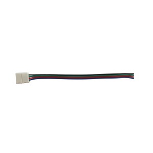 Konektor nepájivý pre RGB LED pásky 5050 30,60LED o šírke 10mm s vodičom