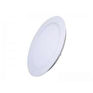 LED mini panel podhľadový 18W, 1530lm, 3000K, tenký, okrúhly, biely WD109 Solight