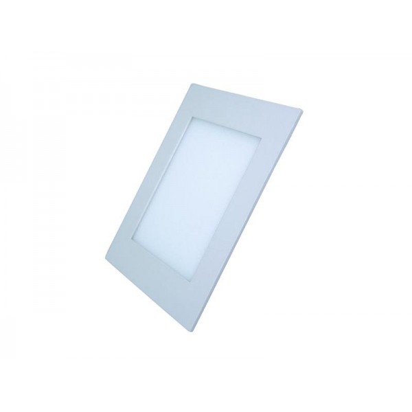LED mini panel podhľadový 6W, 400lm, 3000K, tenký, štvorcový, biely WD103 Solight