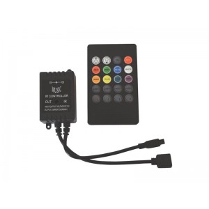 LED ovladač - RGB music kontroler pre led pásiky