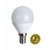 LED žiarovka, miniglobe, 6W, E14, 4000K, 420lm, biele prevedenie