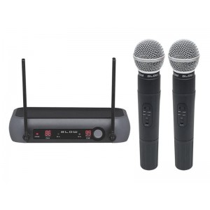 Mikrofón bezdrôtový BLOW PRM 902 BLACK