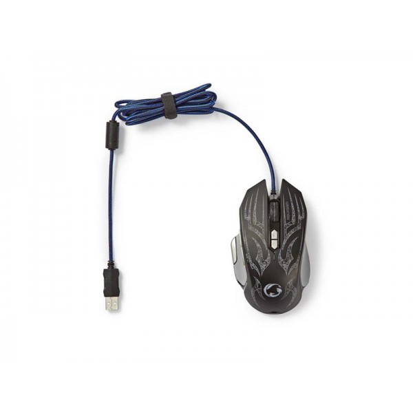 Myš drôtová NEDIS GMWD400BK herná
