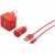 Nabíjačka SCO 516-000RD USB KIT 1M/WALL/CAR SENCOR