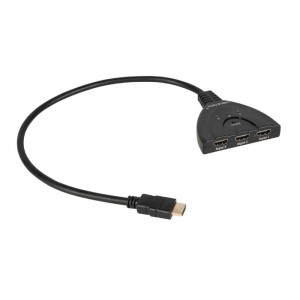 Prepínač 3x HDMI - 1x HDMI CABLETECH ZLA0310