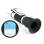 Refraktometer na meranie prevádzkových kvapalín automobilu